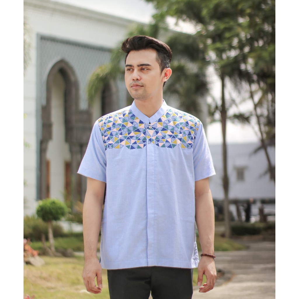 Koko Alharamain B07 Dewasa Biru Laut