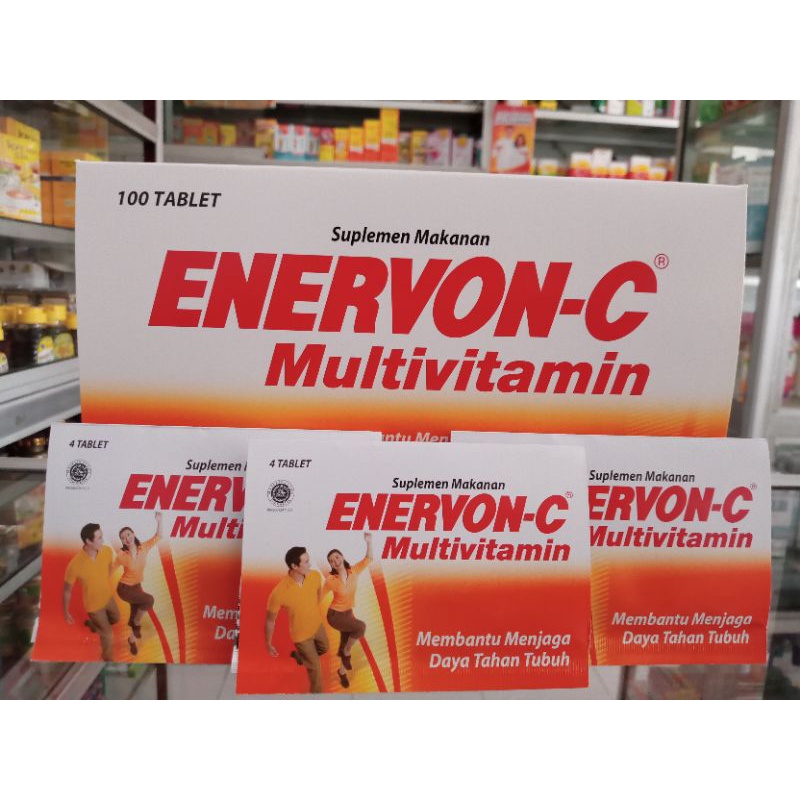 Enervon-C Strip Isi 4 Tablet - ED 08/2024