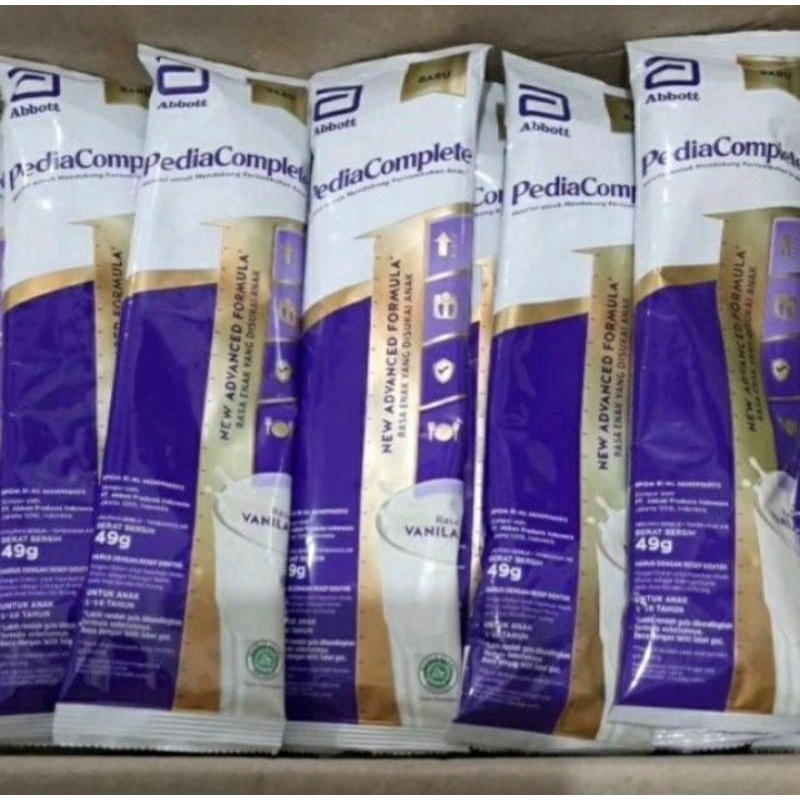 pediacomplete vanilla sachet 40gr