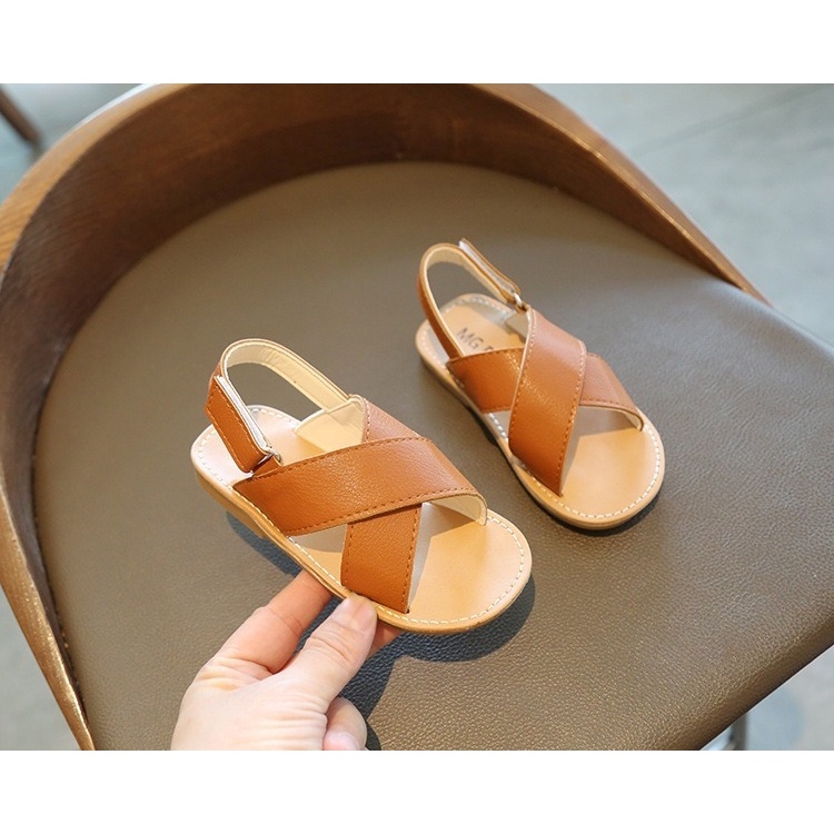 Sandal anak perempuan simpel | Sandal Cross Strap