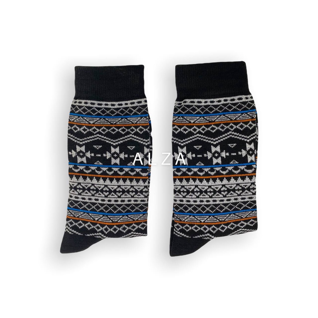 Kaos Kaki Motif Tribal Oldschool Panjang S20