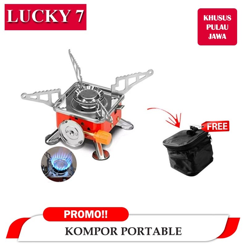 Kompor Portable Mini Stove Kompor Camping Gas Alat Masak  KOMPOR Gunung Mini Camping, Hiking, Kegiat