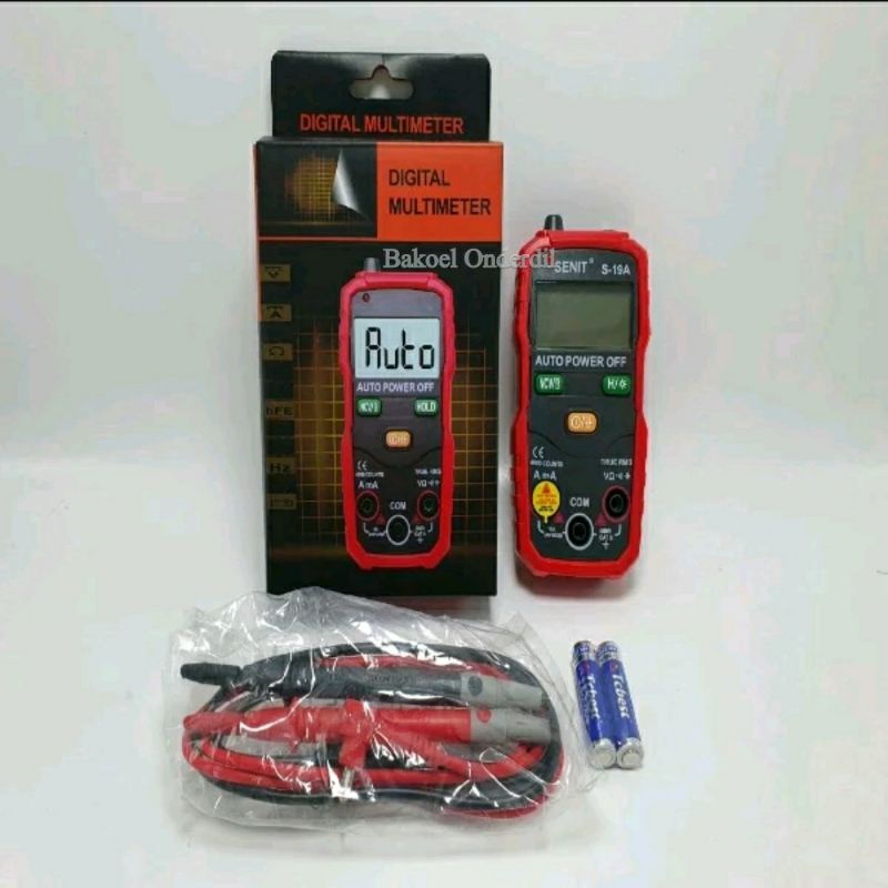 DIGITAL MULTIMETER TRUE RMS S-19A