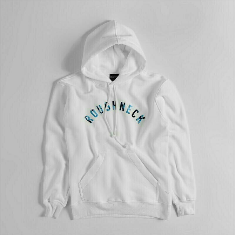 ROUGHNECK HOODIE SEA CAMOFLUGE WHITE