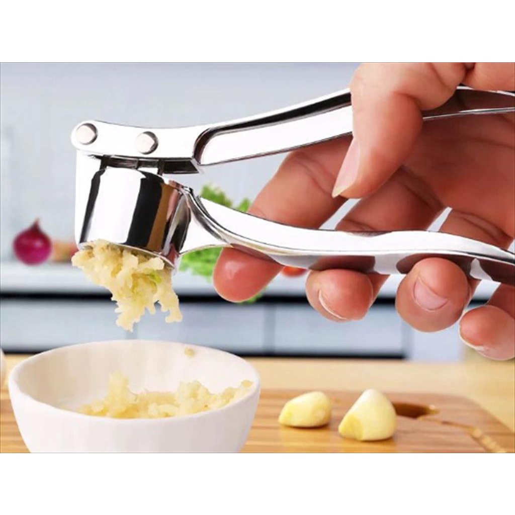 Alat Pemeras Bawang Putih Penghancur Bawang Stainless Garlic Press YT025