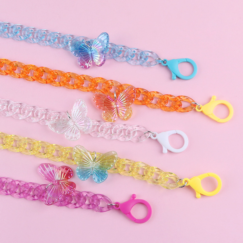 A &amp; 6 Tali Lanyard Multi Warna Holder  Wajah Anti Hilang