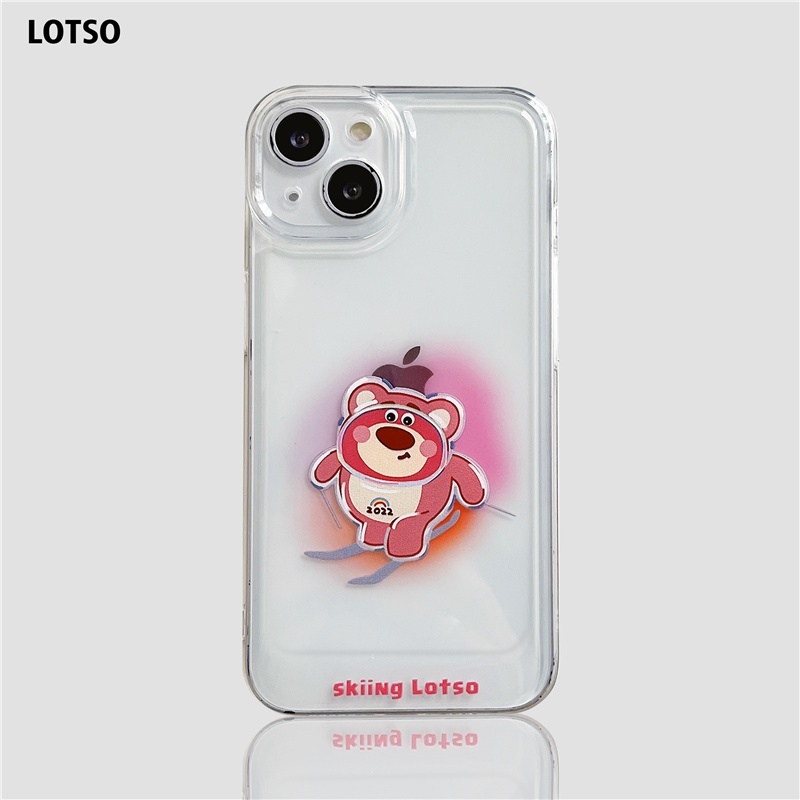 Case Pelindung Transparan Desain 2022 Games Beruang Untuk iPhone 7 8 7plus 8plus X Xs Xr Xsmax 11 11pro 11 Pro Max 12 Pro Max 13 Pro 13 Pro Max Se2020