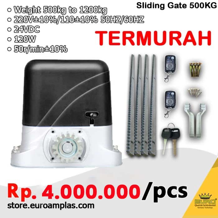 Pintu Gerbang Geser Otomatis Mesin Autogate DC