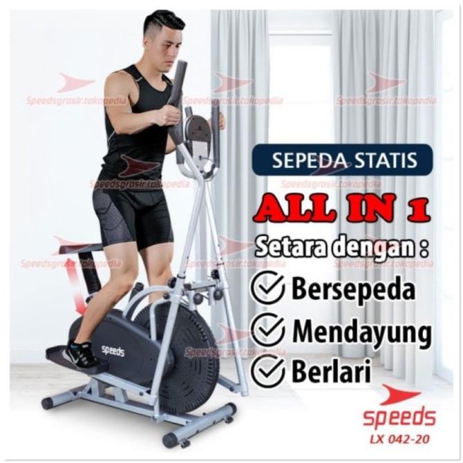 Sepeda Statis Orbitrack Platinum Bike Sepeda Fitness Speeds 042-20