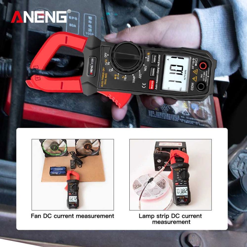 Clamp Meter Multimeter Digital Multitester Tang Amper Pengukur Arus ST209