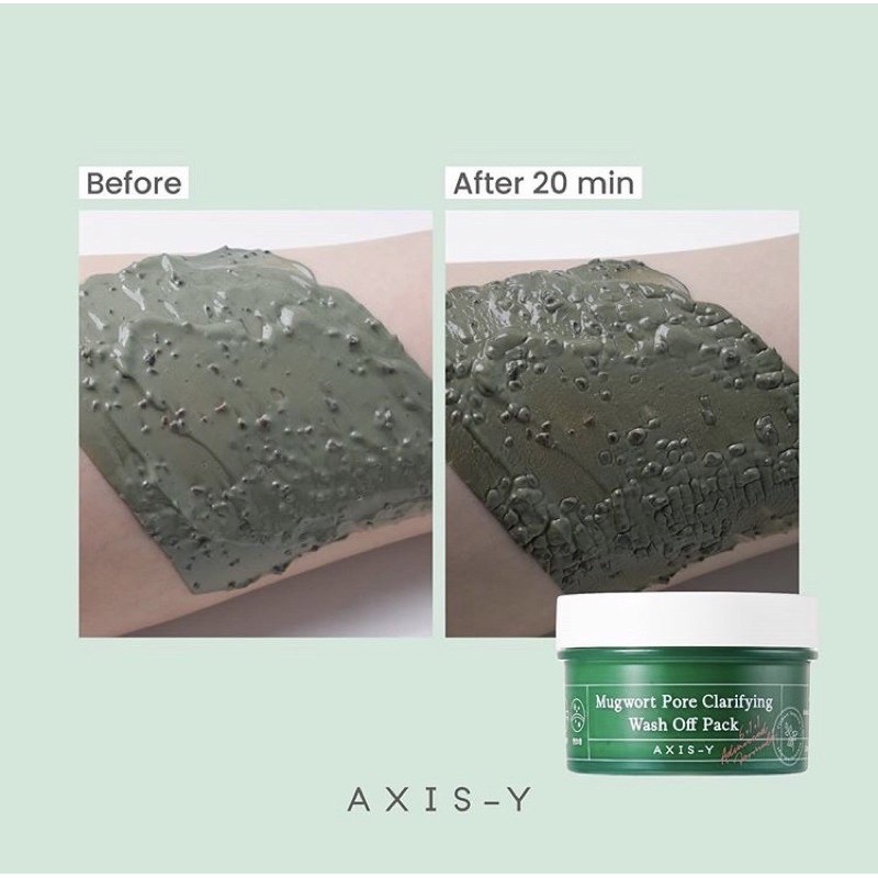 Full Size AXIS Y Mugwort Pore Clarifying 100ml Original Korea