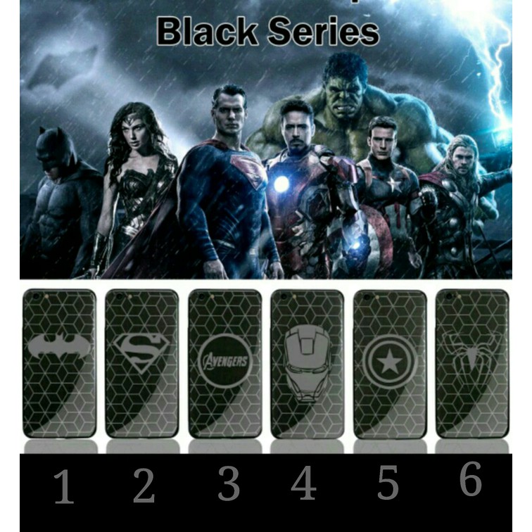 Ready Case V9 Motif Avenger Vivo V9 Case Black Series 3D V9 Custome Case V9