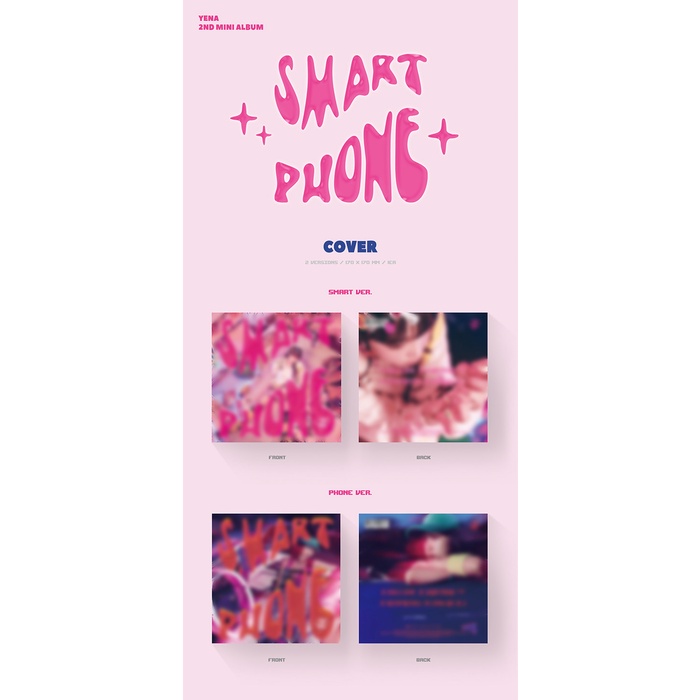 YENA - 2nd Mini Album SMARTPHONE (online POB)