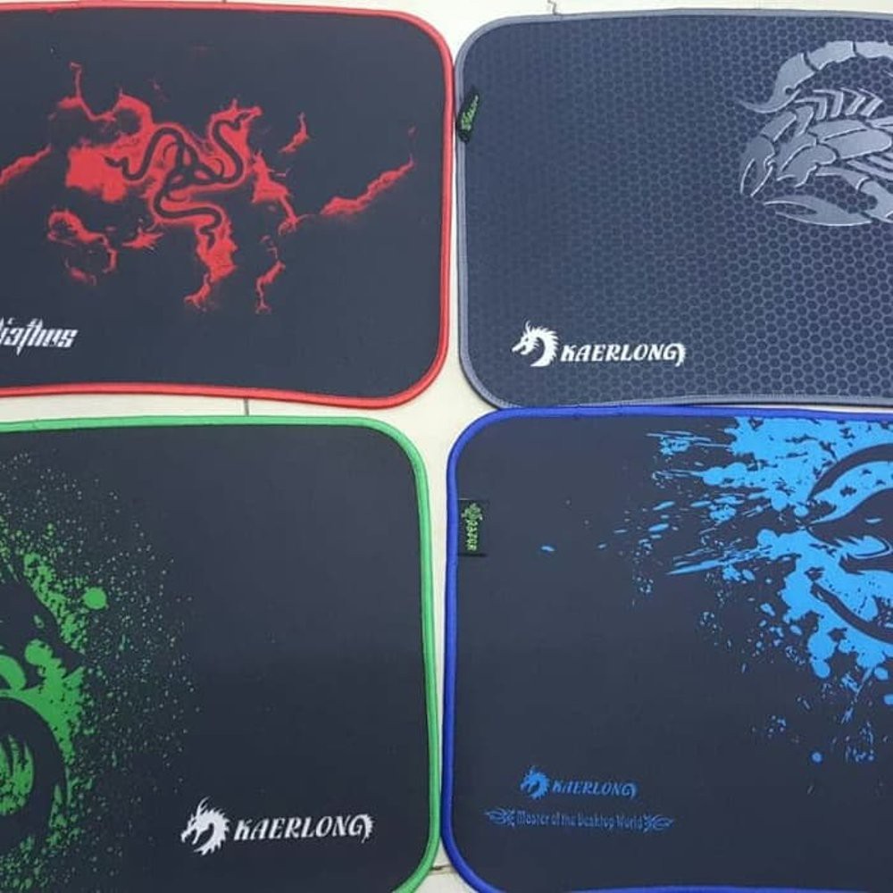 MOUSE PAD GAMING BRANDED GOLIATHUS LOGO RAZER(PINGGIR JAHIT)