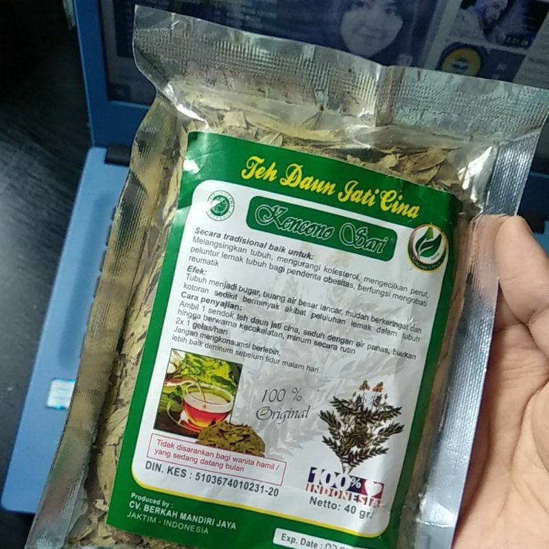 

teh daun jati China kencoro sari