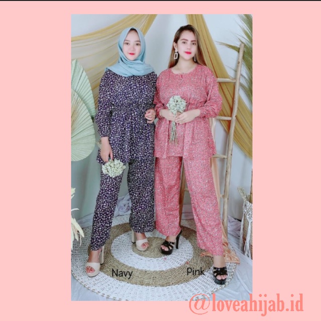 Set Rayon | setelan rayon | setelan rayon motif