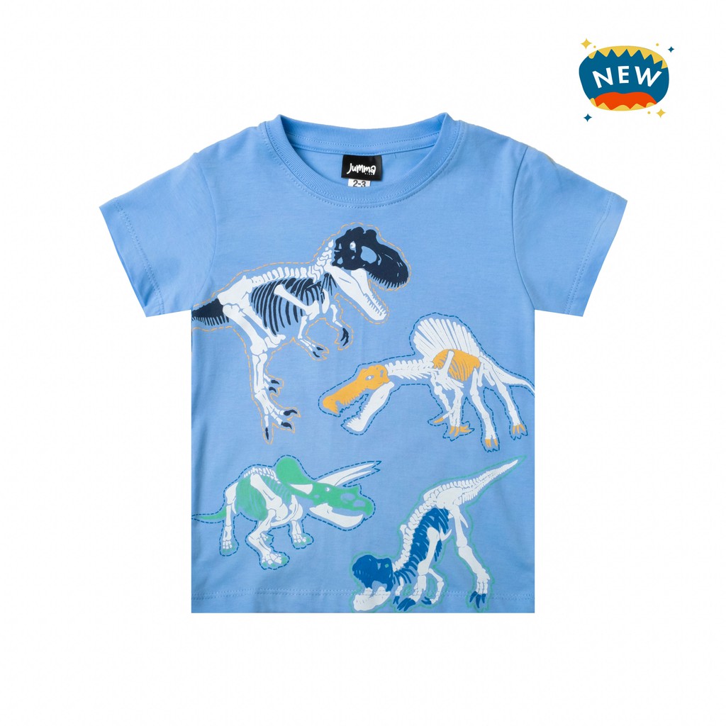 

JummaKids Scansaurus Printed T-Shirt Anak