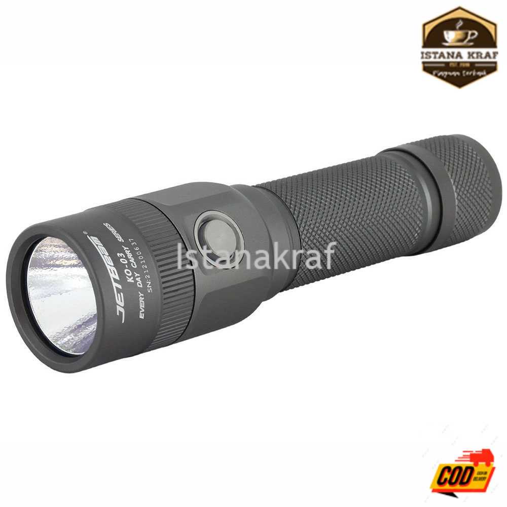 JETBeam KO-03 Senter LED EDC Flashlight CREE SST-70 2400 Lumens