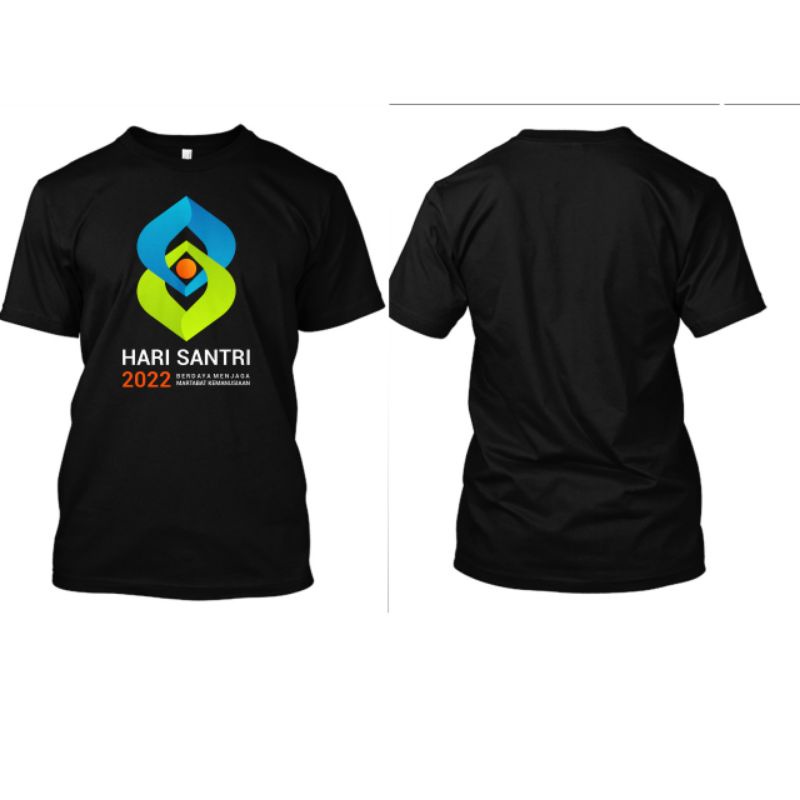 Kaos Haris Santri 2022 | Kaos Bebas Desain | Kaos Distro