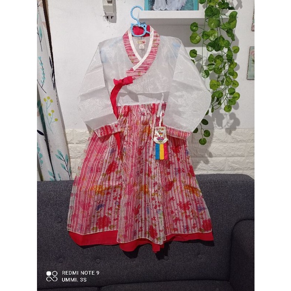 hanbok anak perempuan preloved