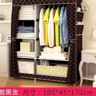 Lemari pakaian 2 sekat dan 3 sekat Rak Tempat baju Buku Lemari pakaian 2 sekat dan 3 sekat Rak Tempat baju Buku