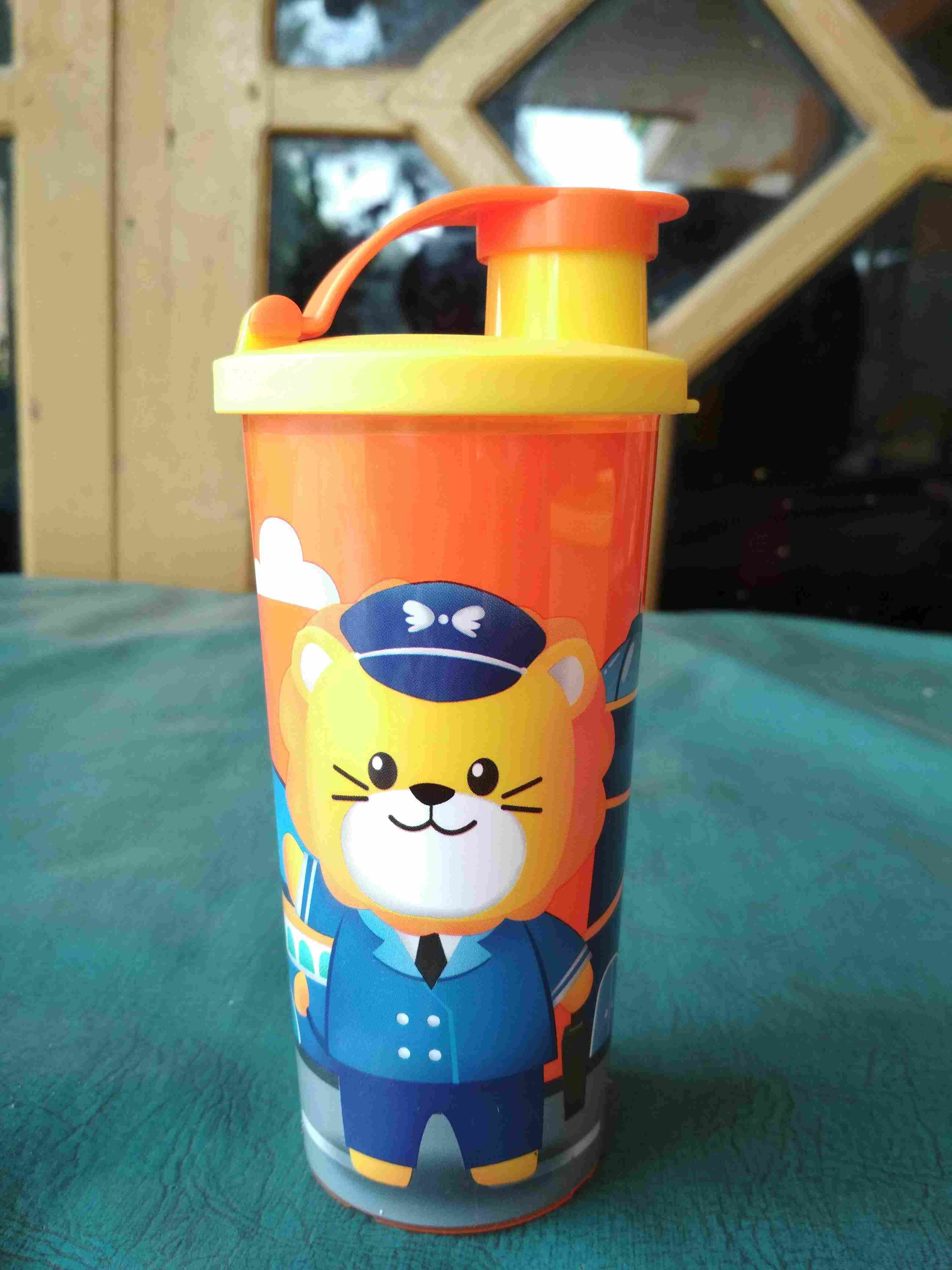 Fun Tumbler Panda & Lion (1 Pcs) Botol Minum Tupwr