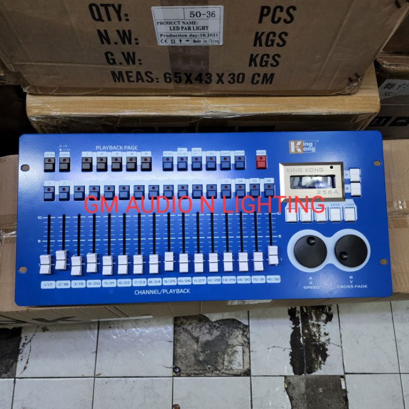 Mixer lighting DMX kingkong 256A