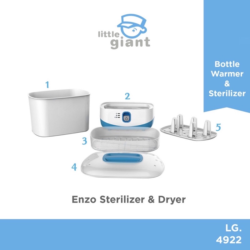 Little Giant Enzo Sterilizer and Dryer LG4922 - Steril Botol