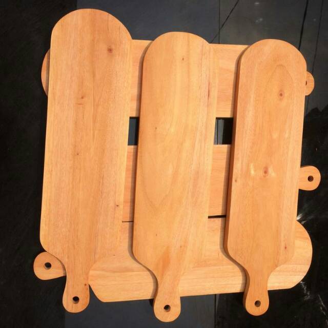 Talenan 50 x 13cm Talenan Kayu Papan Panjang Wooden Cutting Board