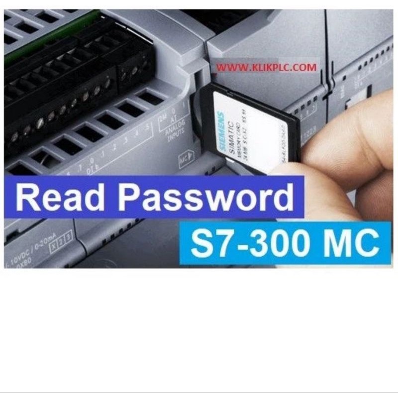 Jual Unlock Password Crack Password Read Password PLC Siemens S7-300 ...