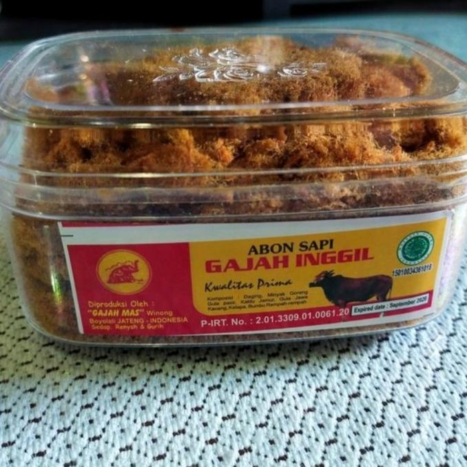 

Diskon abon sapi asli solo (250 gram) Diskon