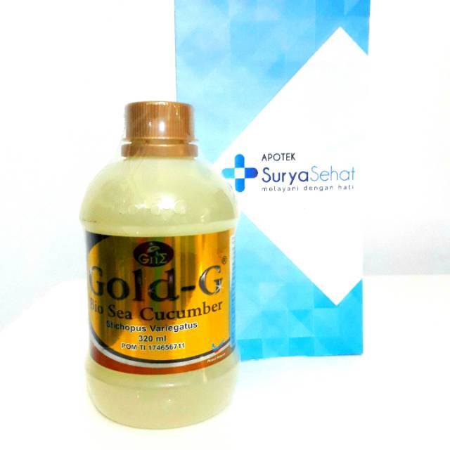 JELLY GAMAT GOLD-G 320ml - Ekstrak Teripang /gamat