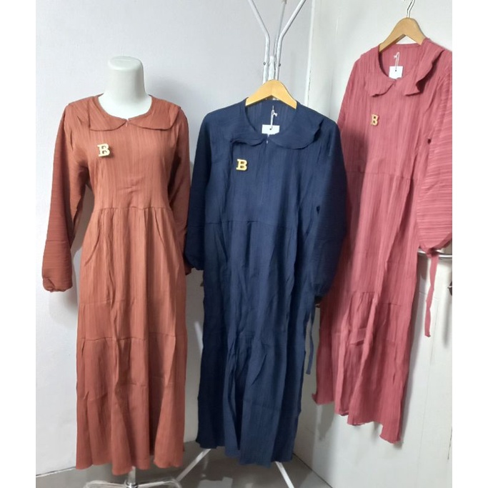 MIDI DRESS SERAT KAYU