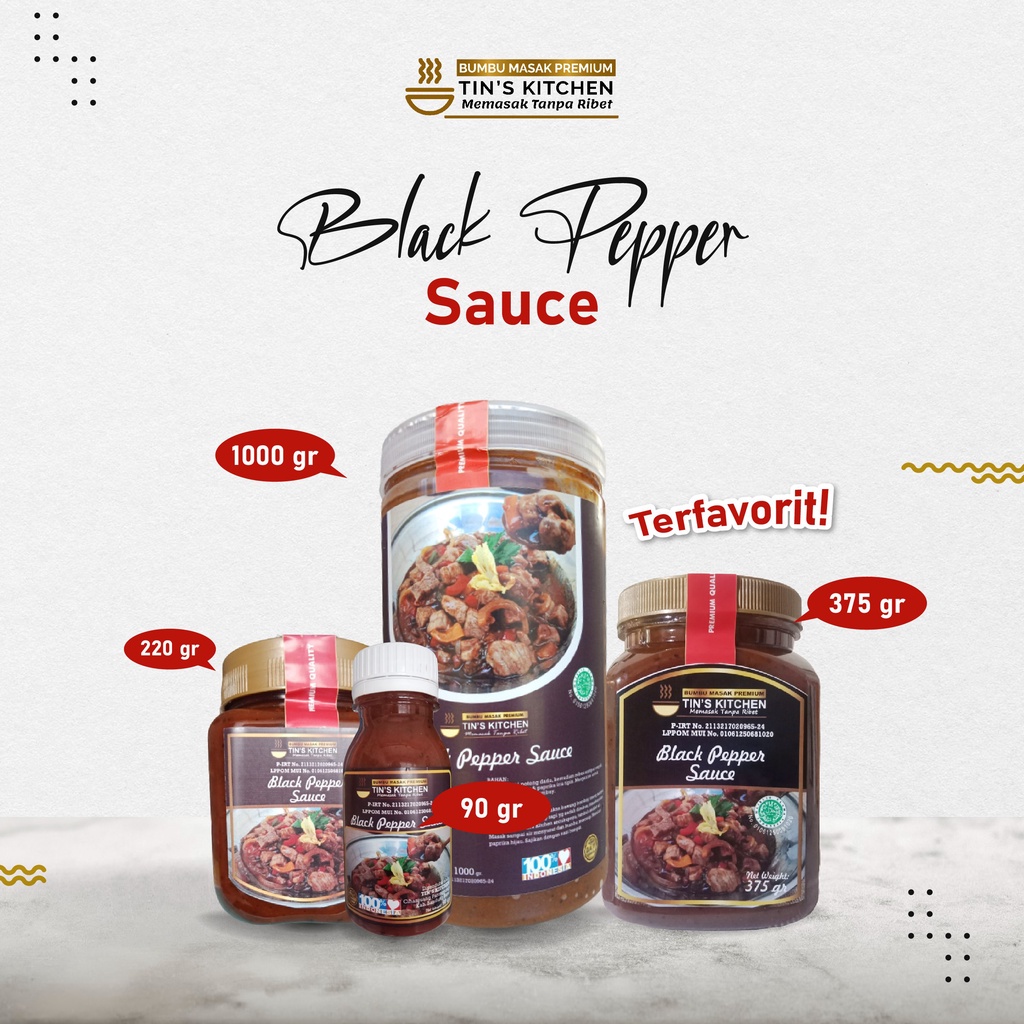 

Black Pepper Sauce 220 Gr Black Pepper Sauce Homemade Black Pepper Sauce Cumi, Chicken, Meat, Cordon Bleu, Salmon Jual Black Pepper Sauce Black Pepper Sauce Enak