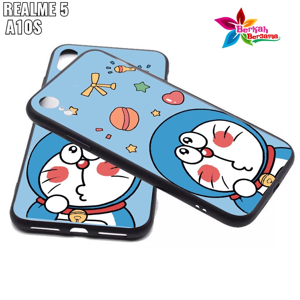 SS007 case DORAEMON realme c2 c3 5 5i 5s c11 c12 narzo 30a c15 c17 7i BB4489