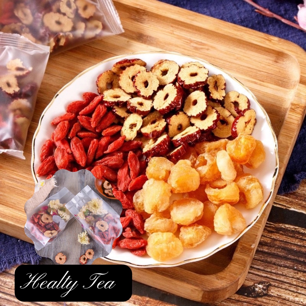 

Teh Detox Paru Paru | Healty Tea | Flower Tea Tisane Jujube Lemon Rose Goji Teh Kesehatan