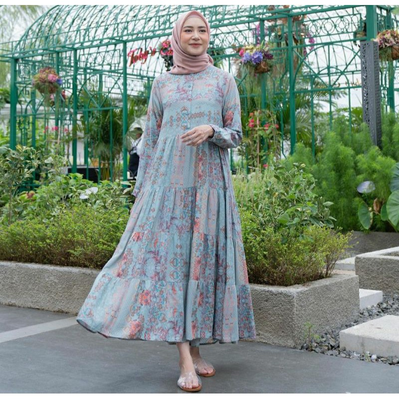 QEENA MIDI DRESS by Heaven Lights (BOOKED)