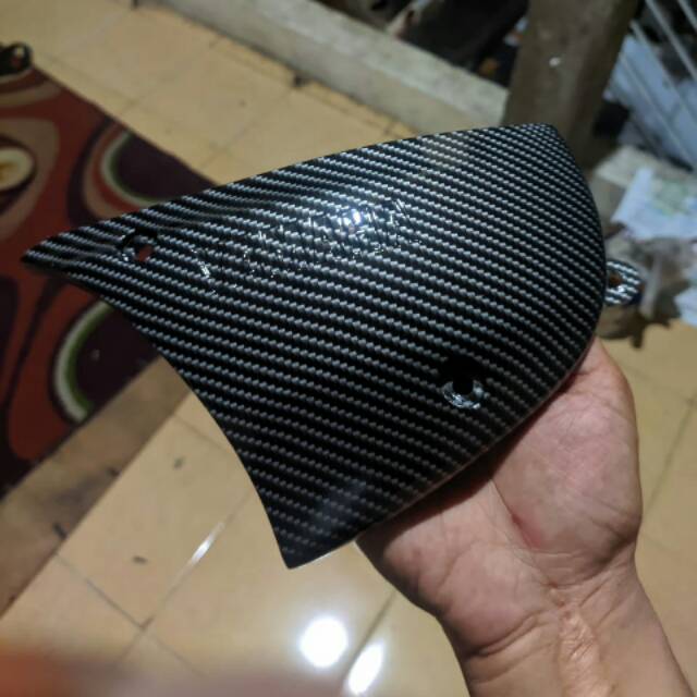 Cover CVT Mio sporty/smile Logo yamaha Carbon