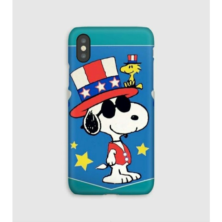 snoopy Custom case premium softcase fullprint hardcase samsung S8 S8PLUS S9 S9PLUS S20ULTRA DLL