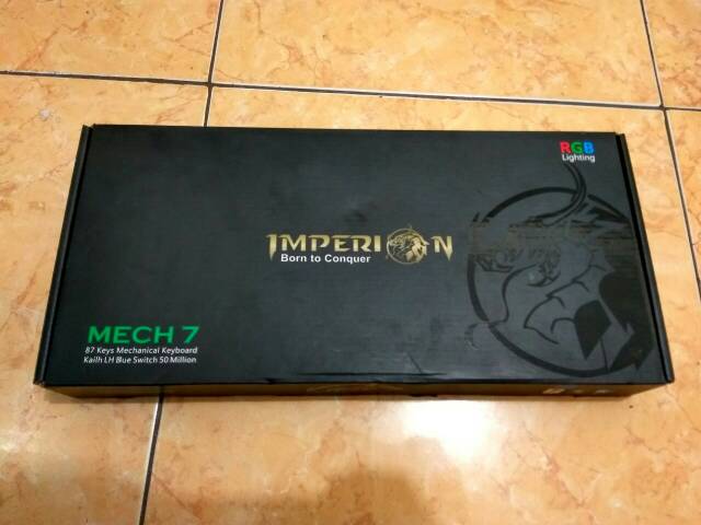 Keyboard Gaming Imperion Mech 7 KG-M07R Mechanical, RGB