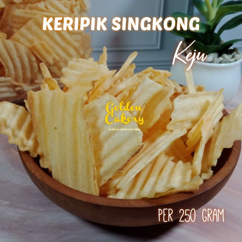 

CHUBA Keripik SINGKONG KEJU/BALADO - 250 gr