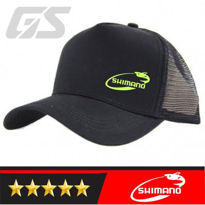 Topi Mancing Simano Ikan Topi Pemancing Logo Simano ikan Topi Trucker Jaring jaring Keren Simano Ika