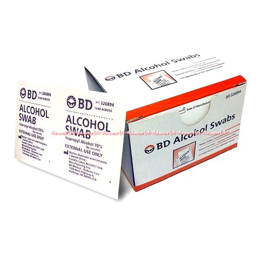 BD Alcohol Swab Pembersih Alkohol 100sachets