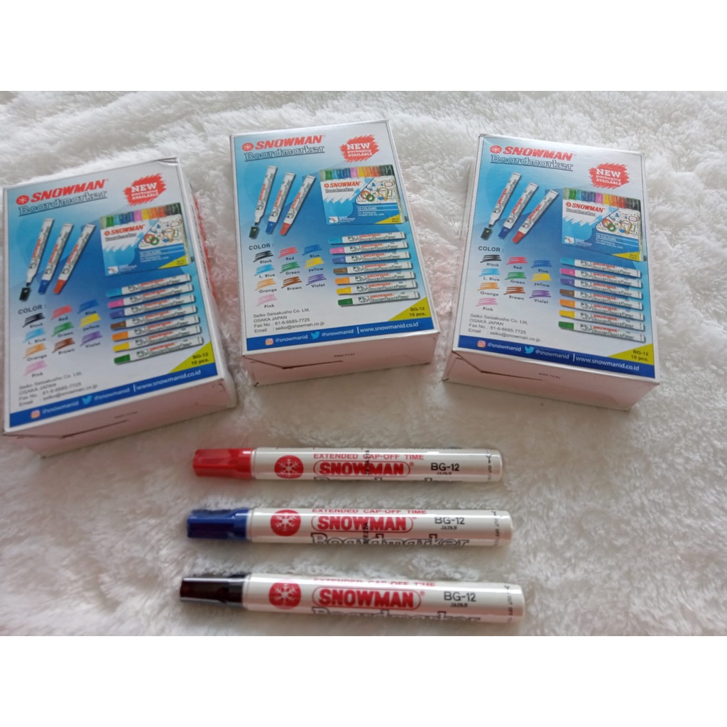 

Spidol Snowman Board Marker BG-12