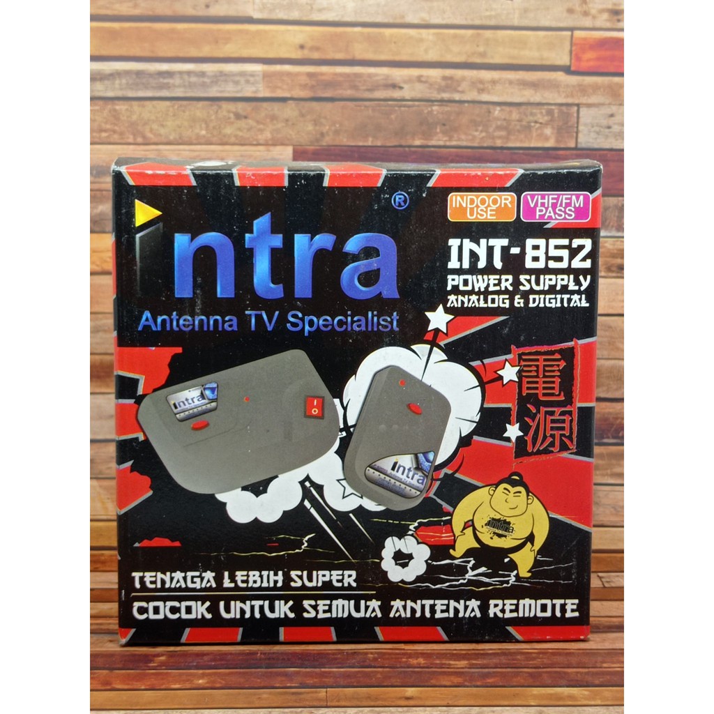 INTRA Booster Antena TV Remote-Int 852 penguat sinyal tv