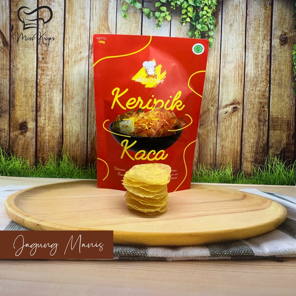 

Keripik Kaca Jagung Manis Daun Jeruk Asli Singkong