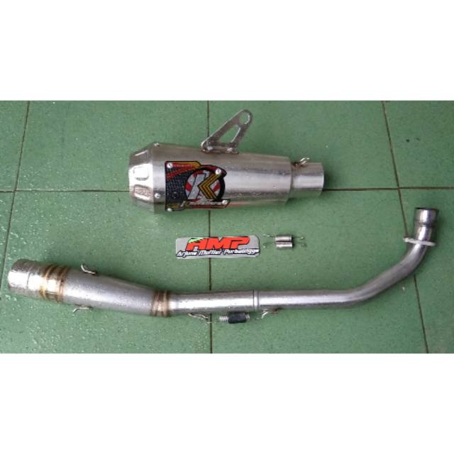 KNALPOT KAWAHARA GT PRO BUAT JUPITER Z,VEGA,SUPRA,SMASH,SHOGUN,C70,REVO DLL