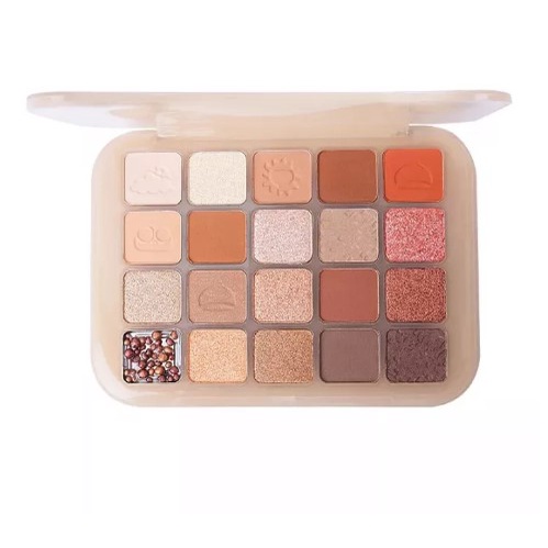 DIKALU Eyeshadow 20 Colors Chestnut Matte Palet Waterproof And Drable Pallete XX048