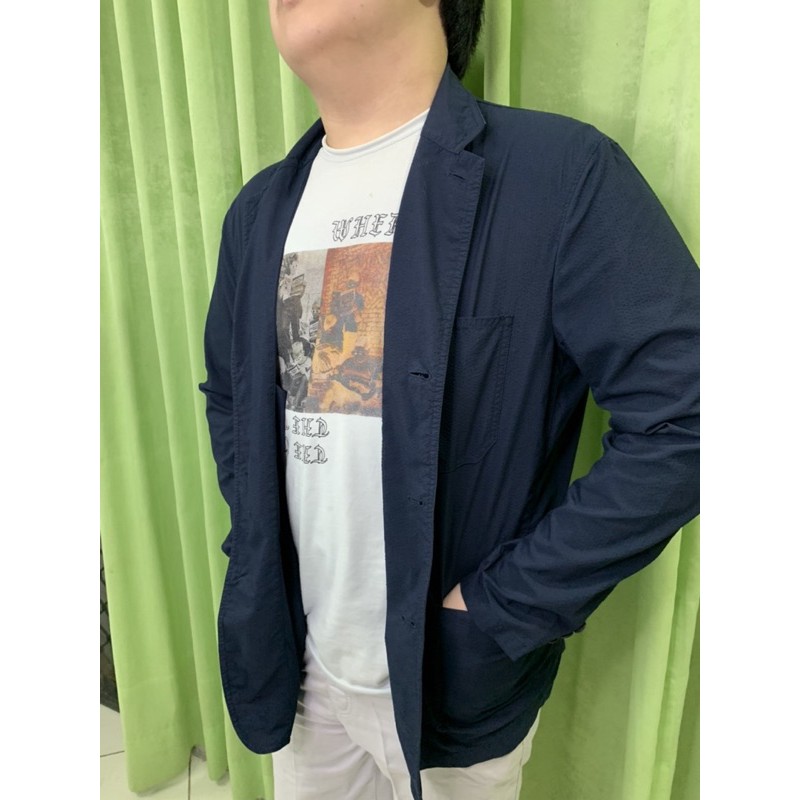 Preloved outerwear jaket pria (Uniqlo)