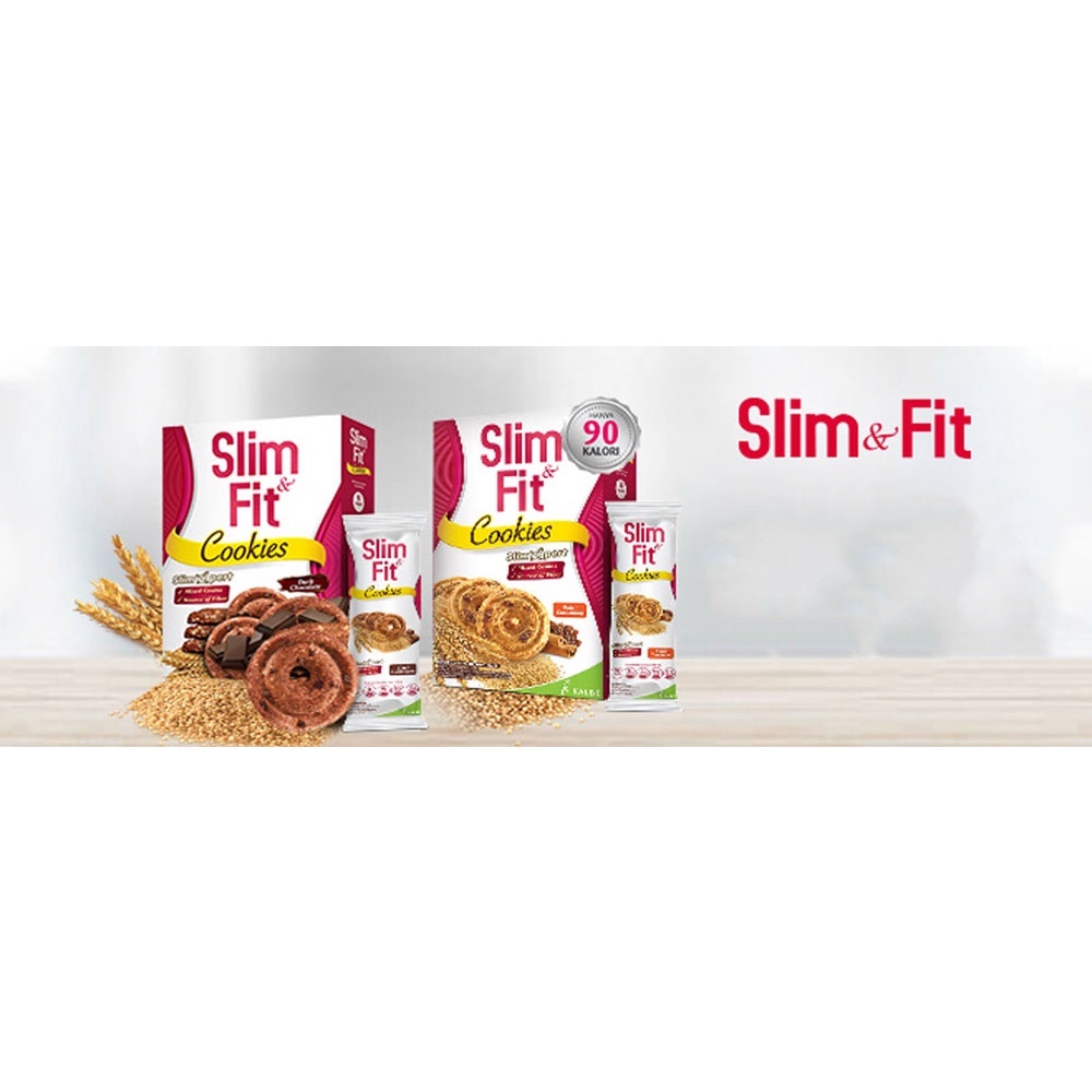 Slim &amp; fit Cookies 10 x 22gr slimfit slim fit